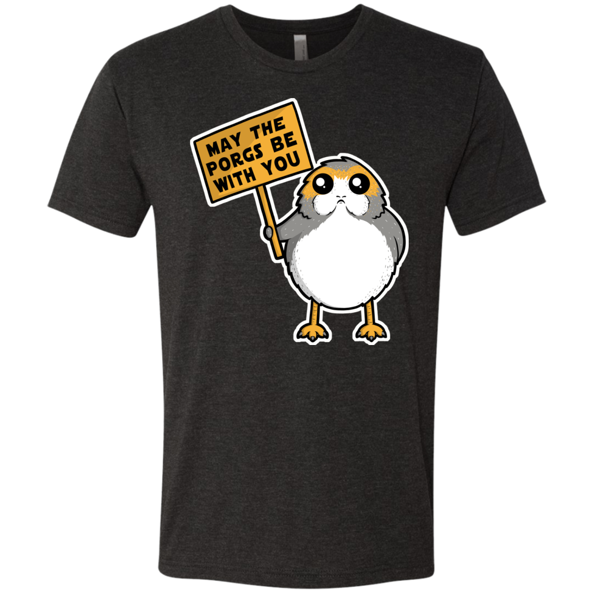 May The Porgs Be With You Men's Triblend T-Shirt