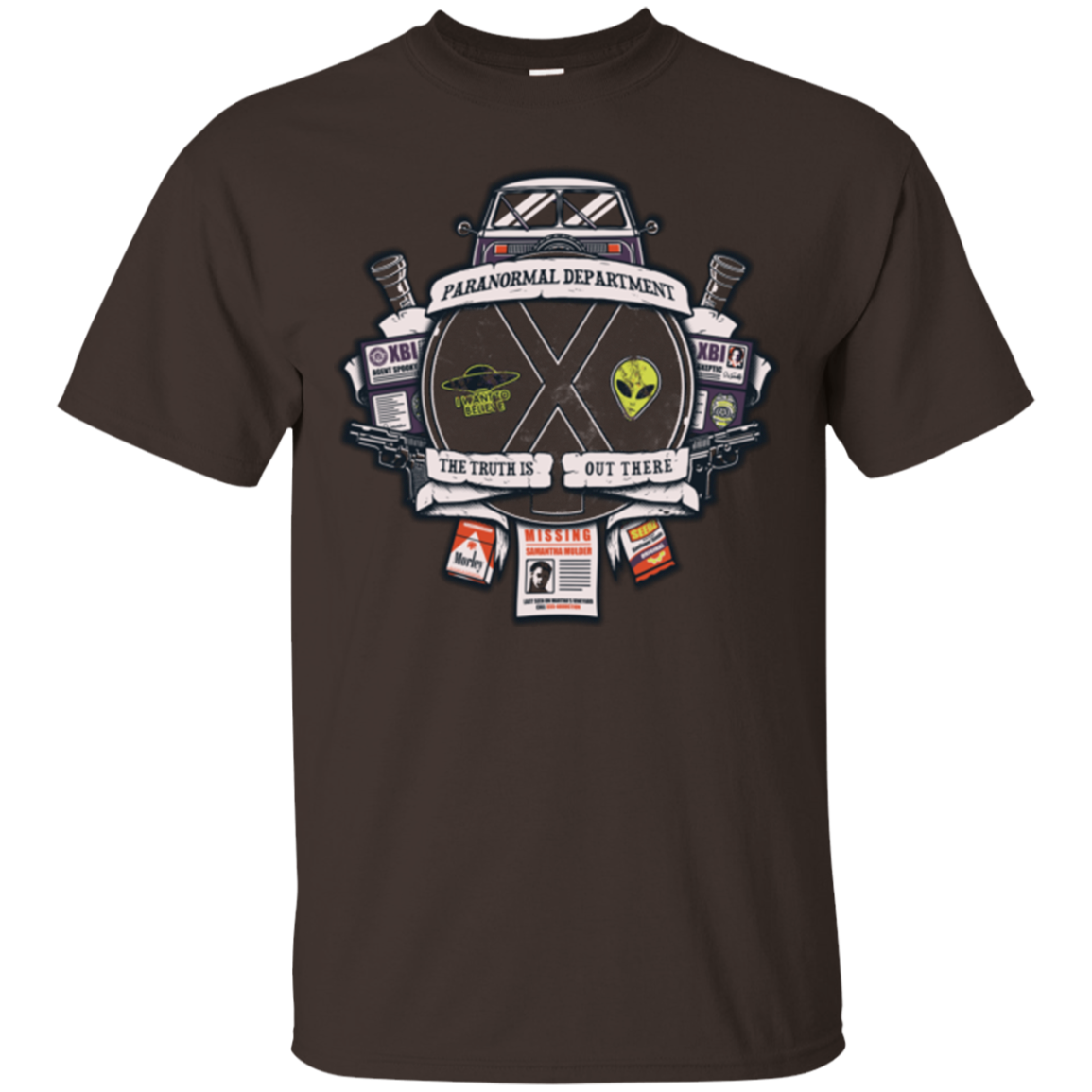 Paranormal files Crest T-Shirt