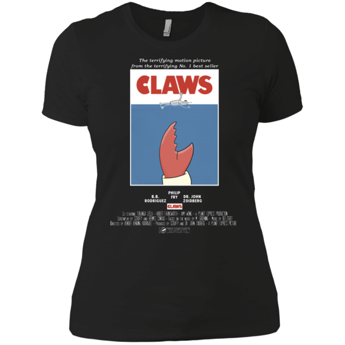 Claws Movie Poster Women's Premium T-Shirt