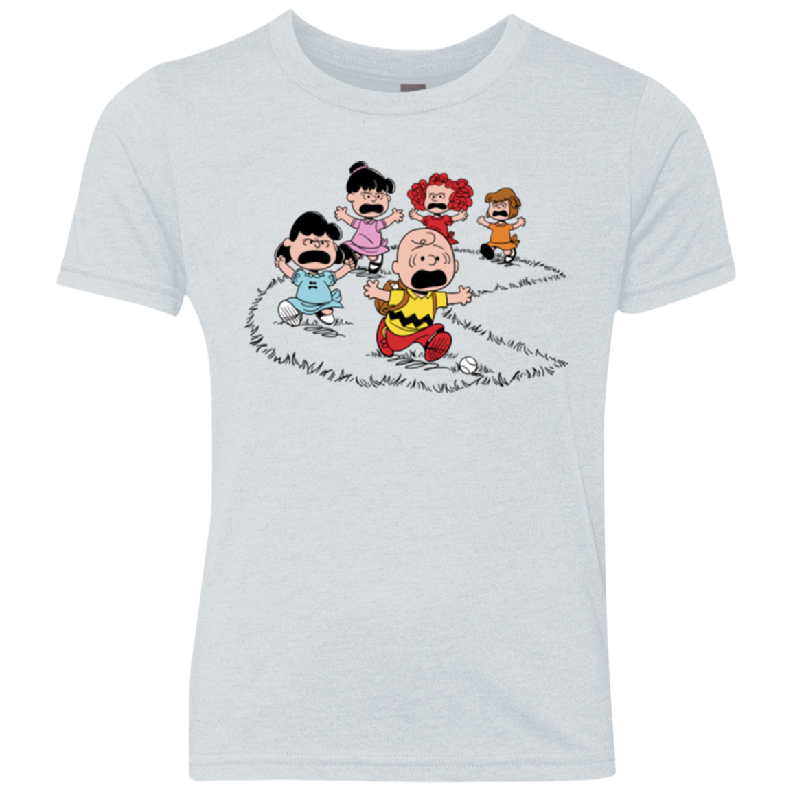 Charlie Pac Man Youth Triblend T-Shirt