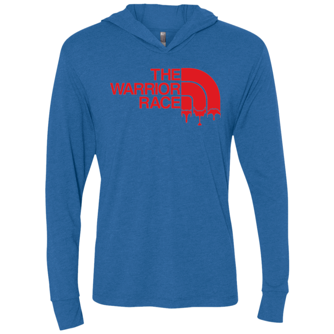 THE WARRIOR RACE Triblend Long Sleeve Hoodie Tee