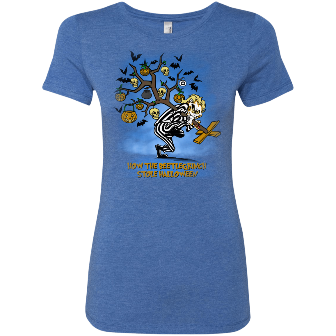 Beetlegrinch Women's Triblend T-Shirt