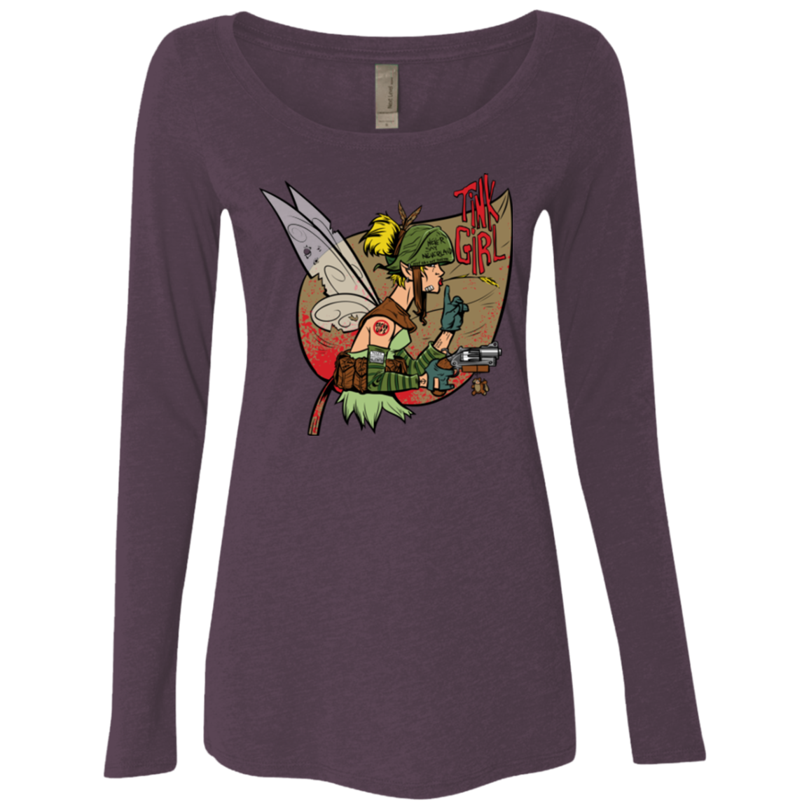 Tink Girl Women's Triblend Long Sleeve Shirt