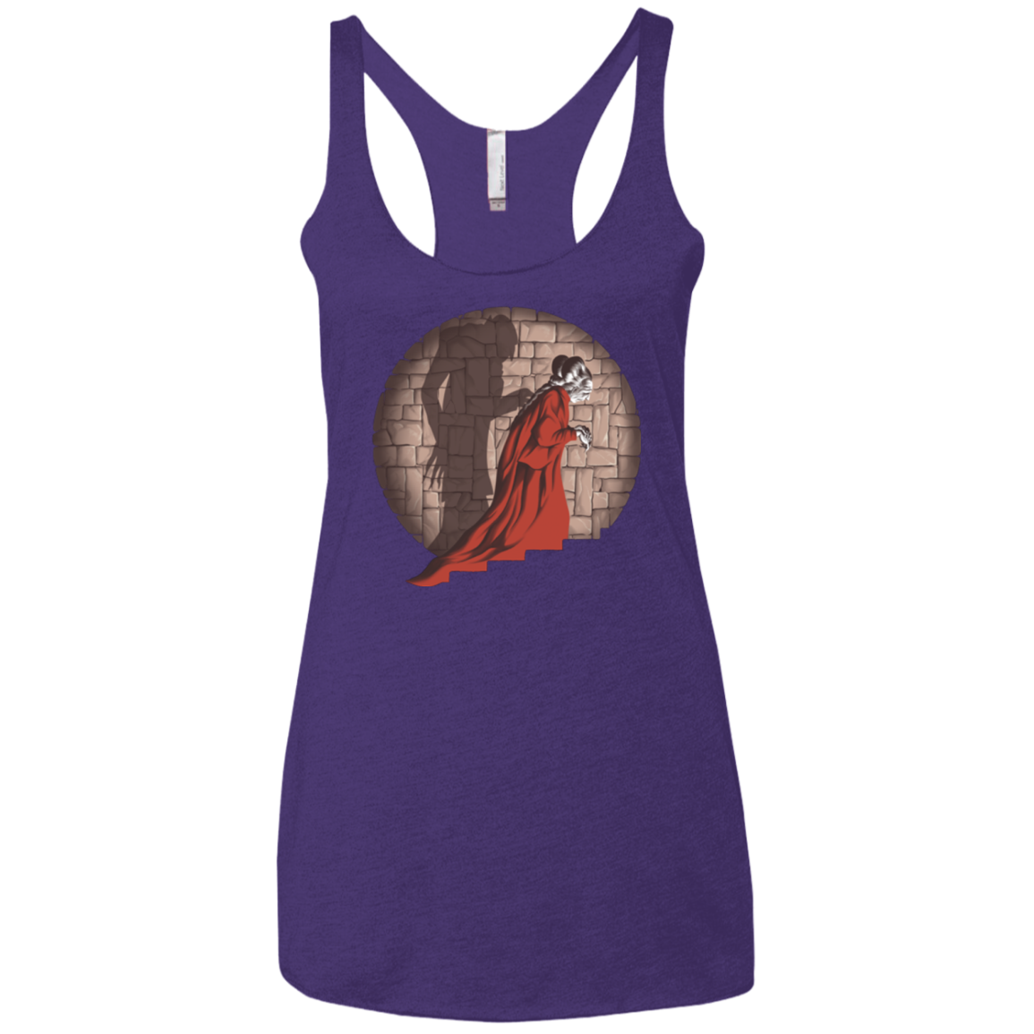 Shadow Mismatch Women's Triblend Racerback Tank