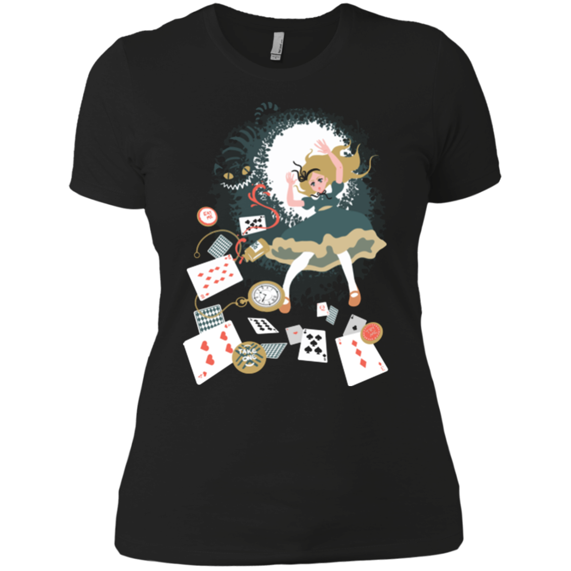 Down the rabbit hole Women's Premium T-Shirt