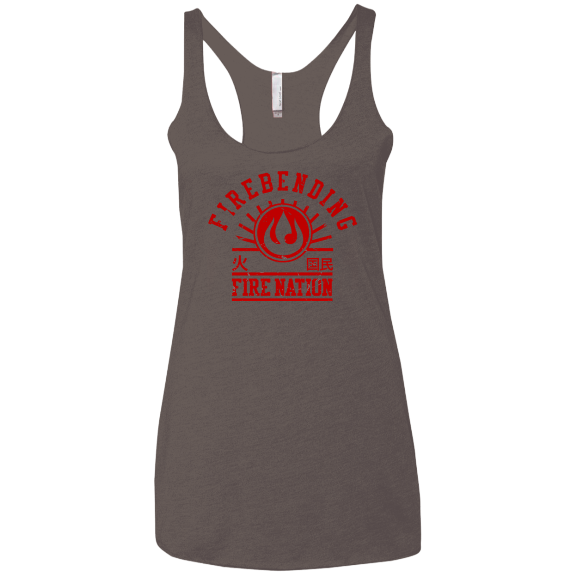 Fire Nation Women's Triblend Racerback Tank