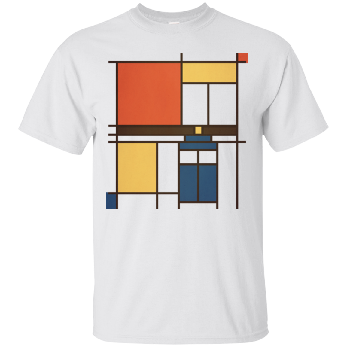 Mondrian Who T-Shirt
