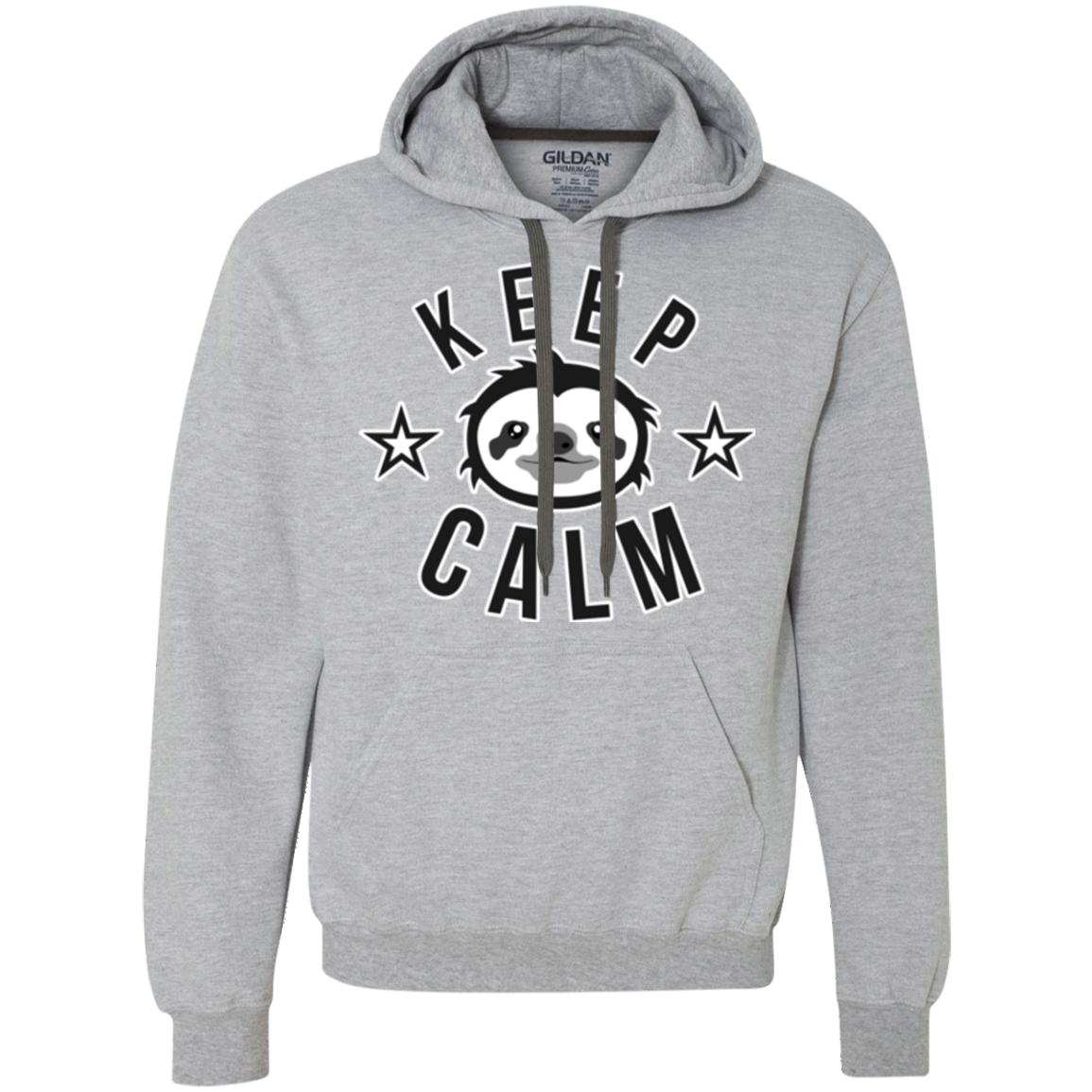 Keep Calm Premium Fleece Hoodie