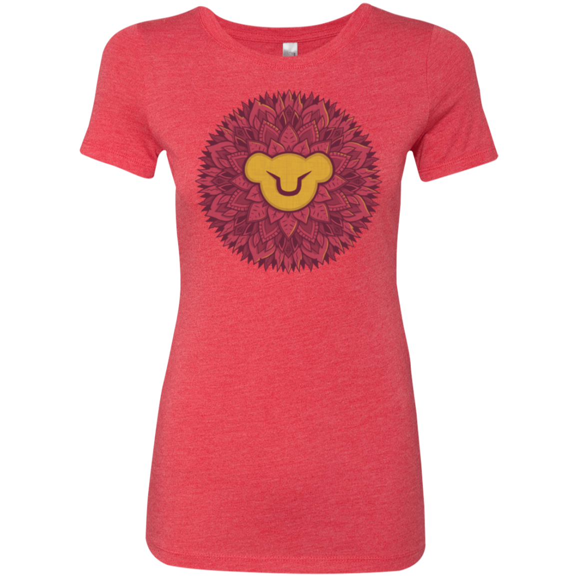 Leaf Mane Mandala Women's Triblend T-Shirt