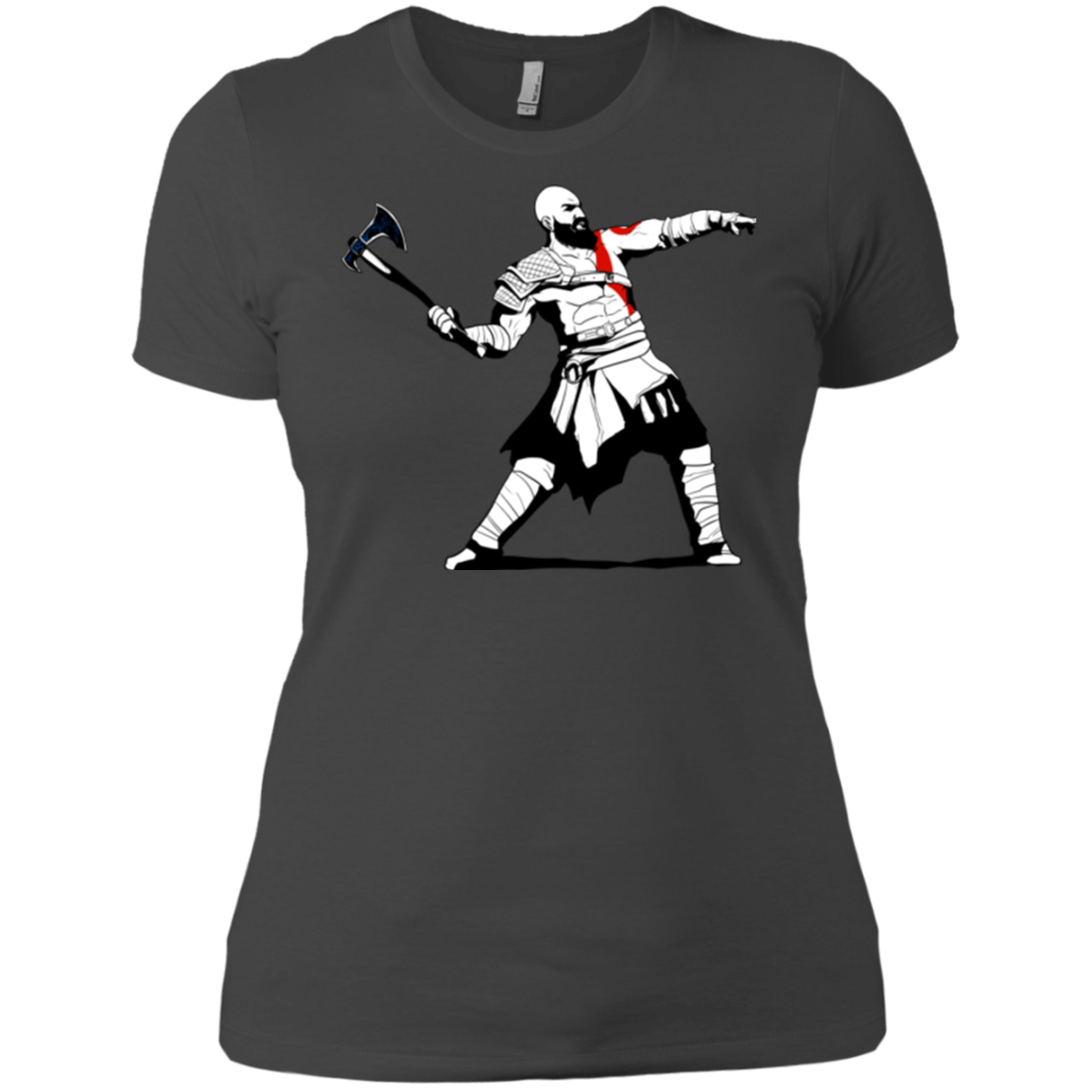 Kratos Banksy Women's Premium T-Shirt
