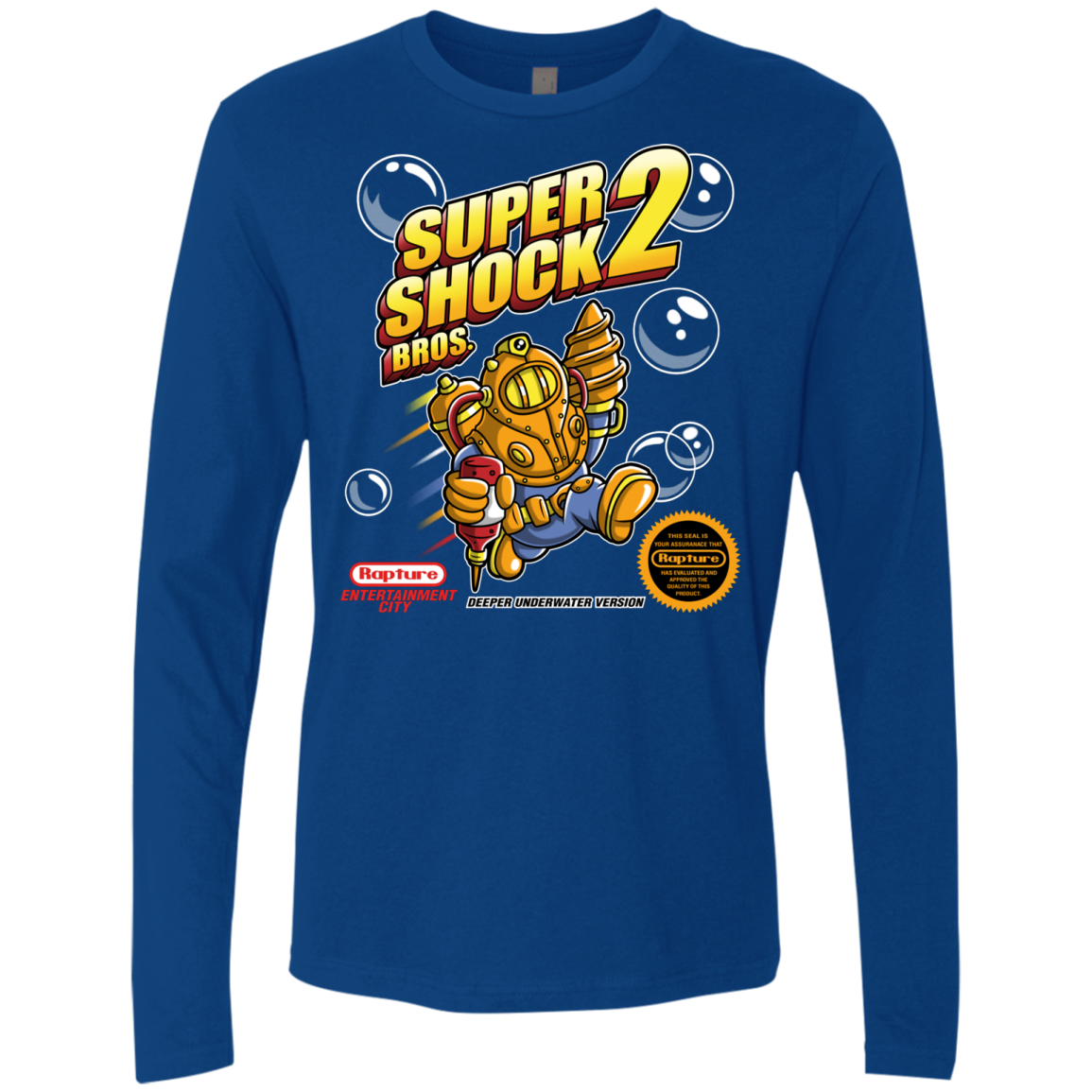 Super Shock Bros 2 Men's Premium Long Sleeve