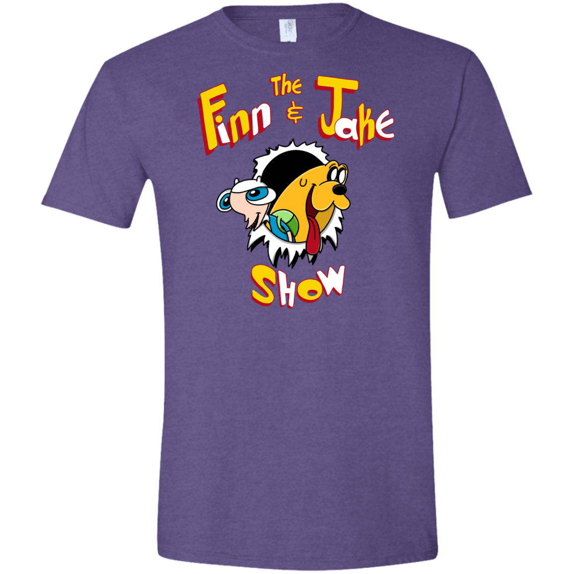 The Finn and Jake Show Men's Semi-Fitted Softstyle