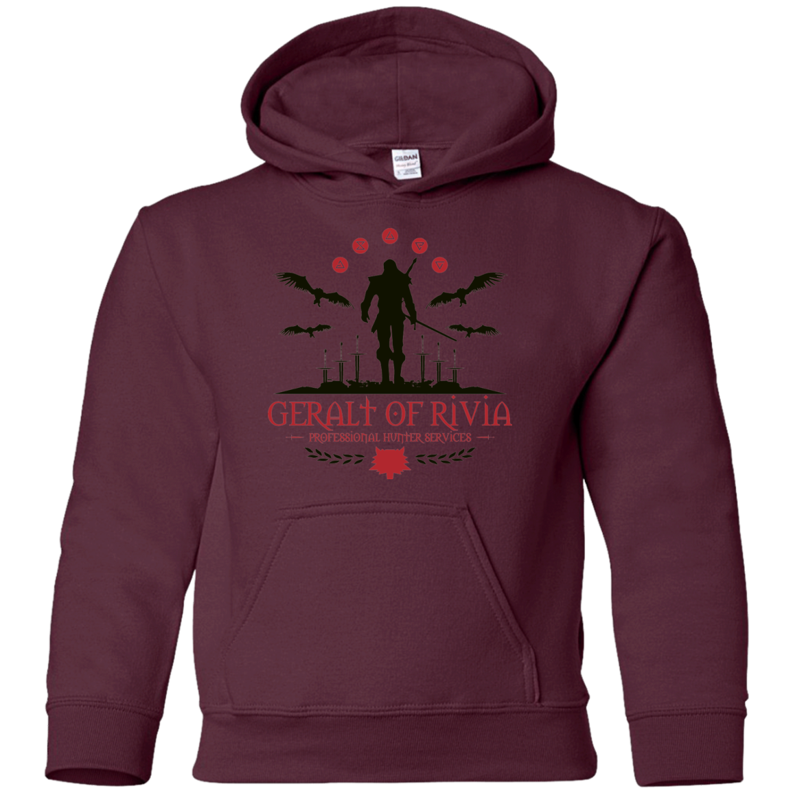 The Witcher 3 Wild Hunt Youth Hoodie