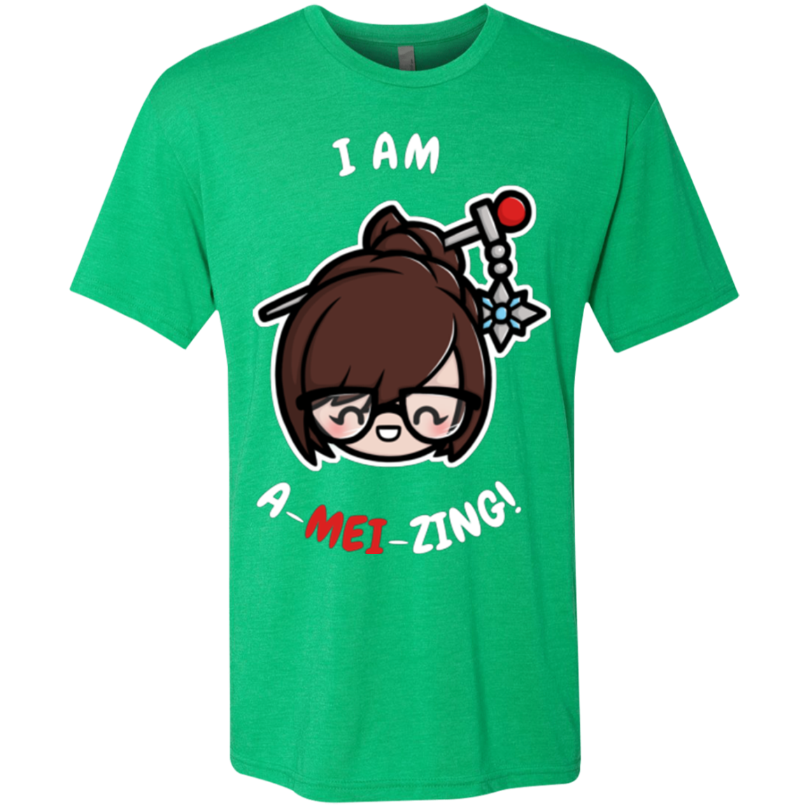 I Am A Mei Zing Men's Triblend T-Shirt