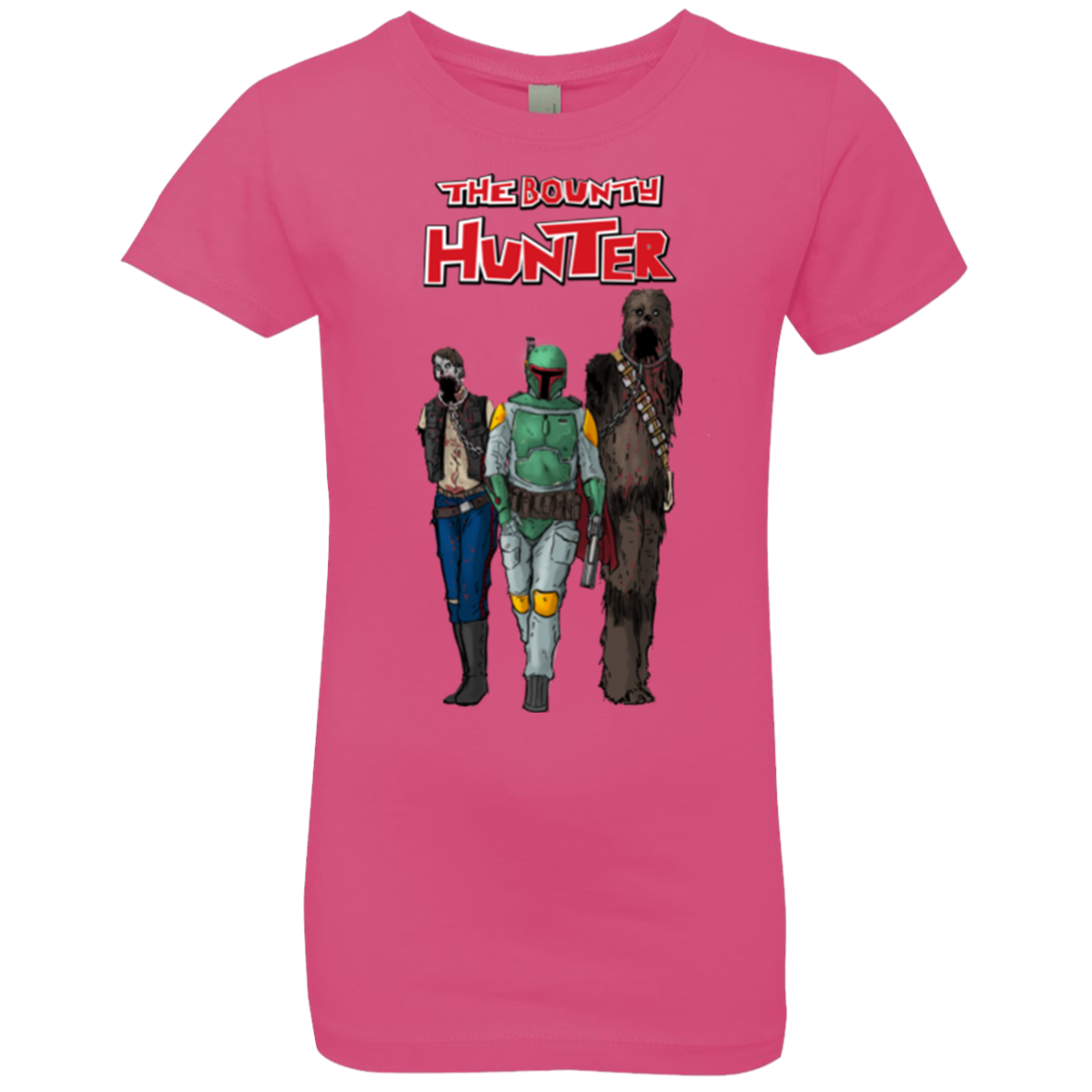 The Walking Bounty Hunter Girls Premium T-Shirt
