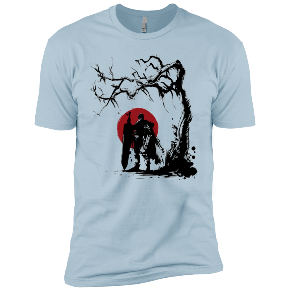 Black Swordsman under the sun Boys Premium T-Shirt