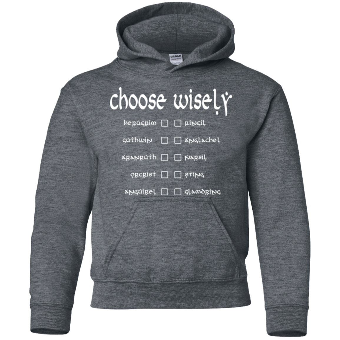 Choose wisely Youth Hoodie