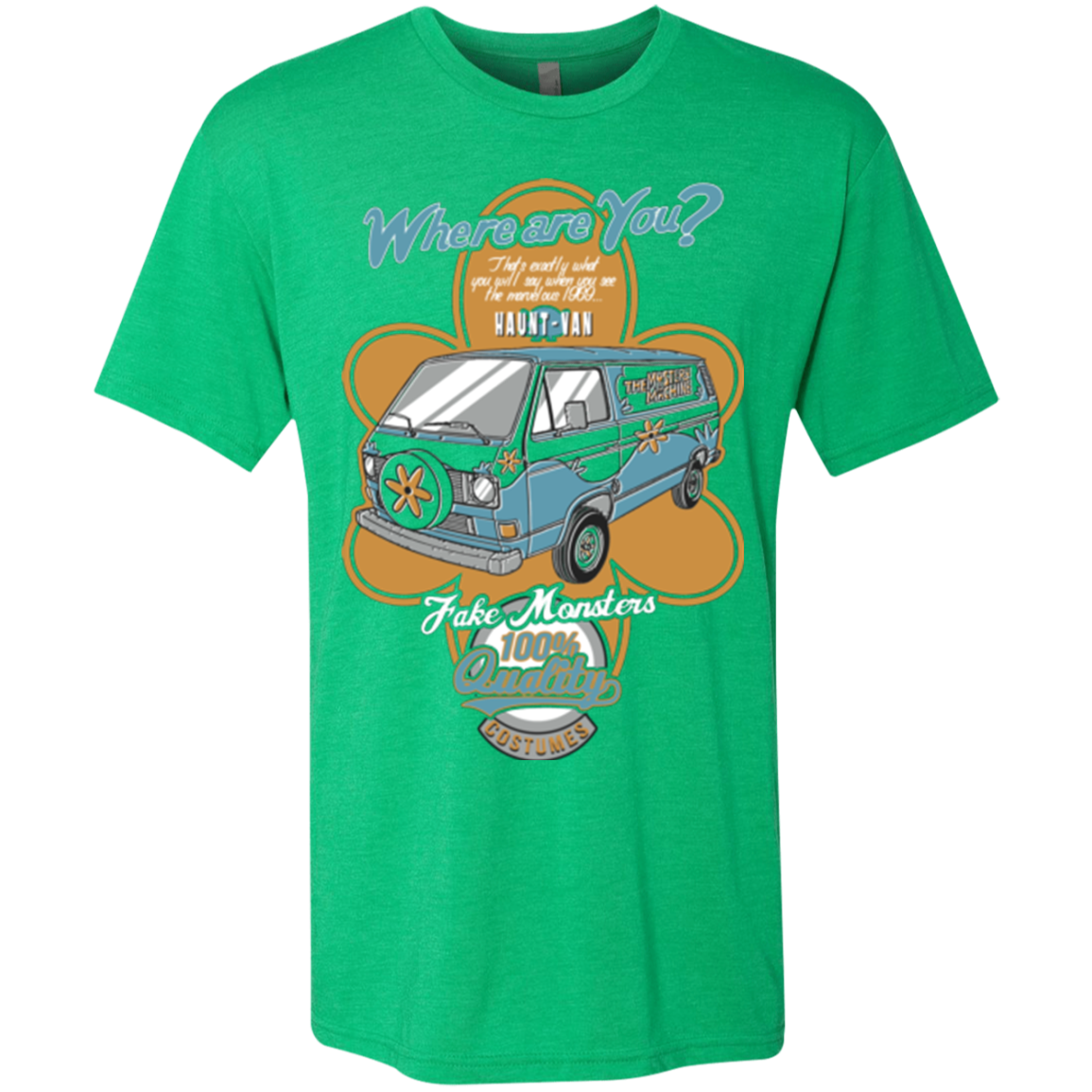 Haunt Van Men's Triblend T-Shirt