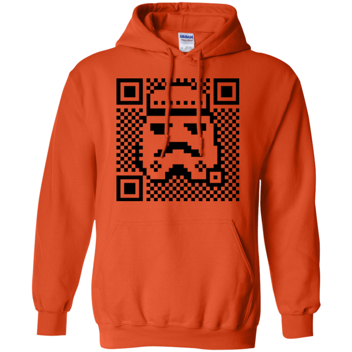 QR trooper Pullover Hoodie