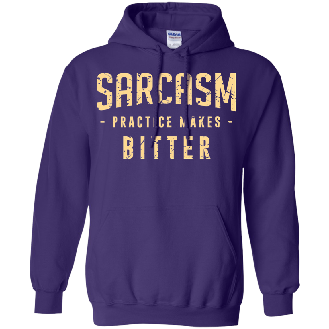 PRACTICE MAKES BITTER Pullover Hoodie