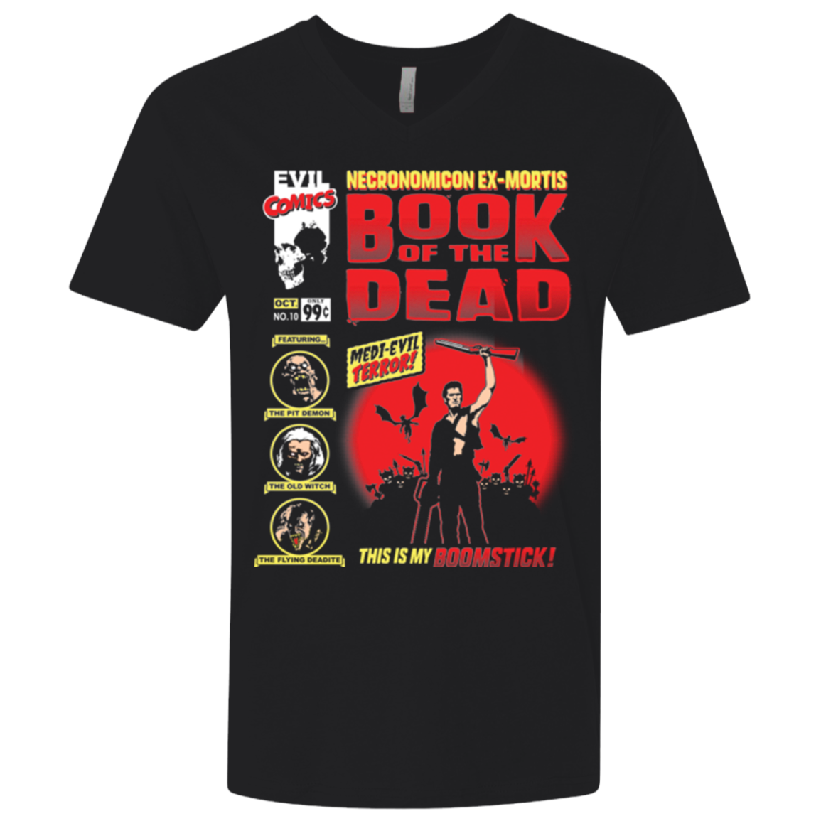 Book Of The Dead Men's Premium V-Neck
