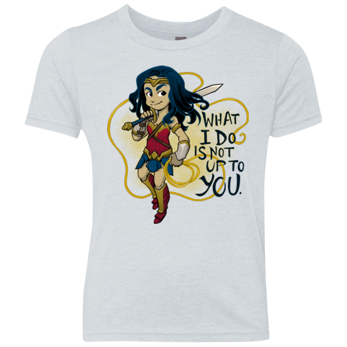 WW Text Youth Triblend T-Shirt