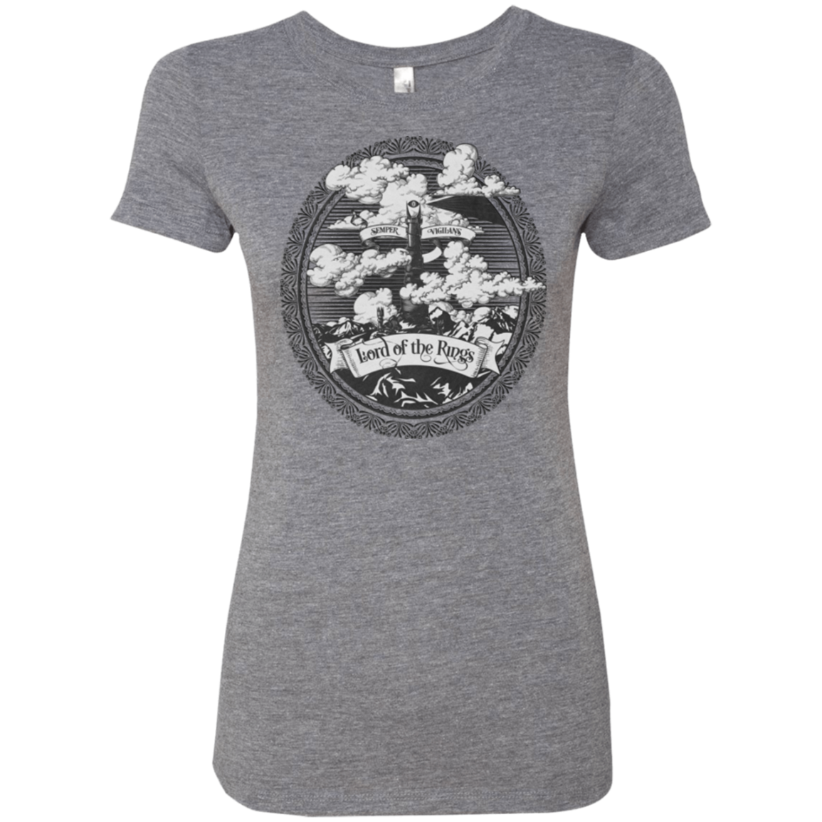 Vintage Mordor Tower Women's Triblend T-Shirt