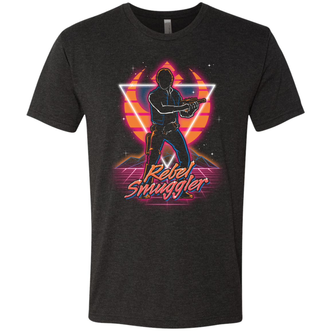 Retro Rebel Smuggler Men's Triblend T-Shirt