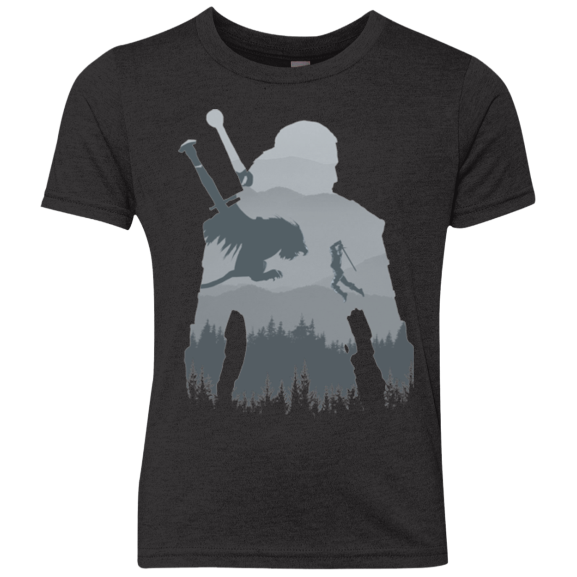 Wild silhouette Youth Triblend T-Shirt