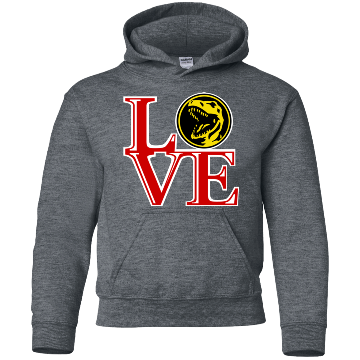 Red Ranger LOVE Youth Hoodie