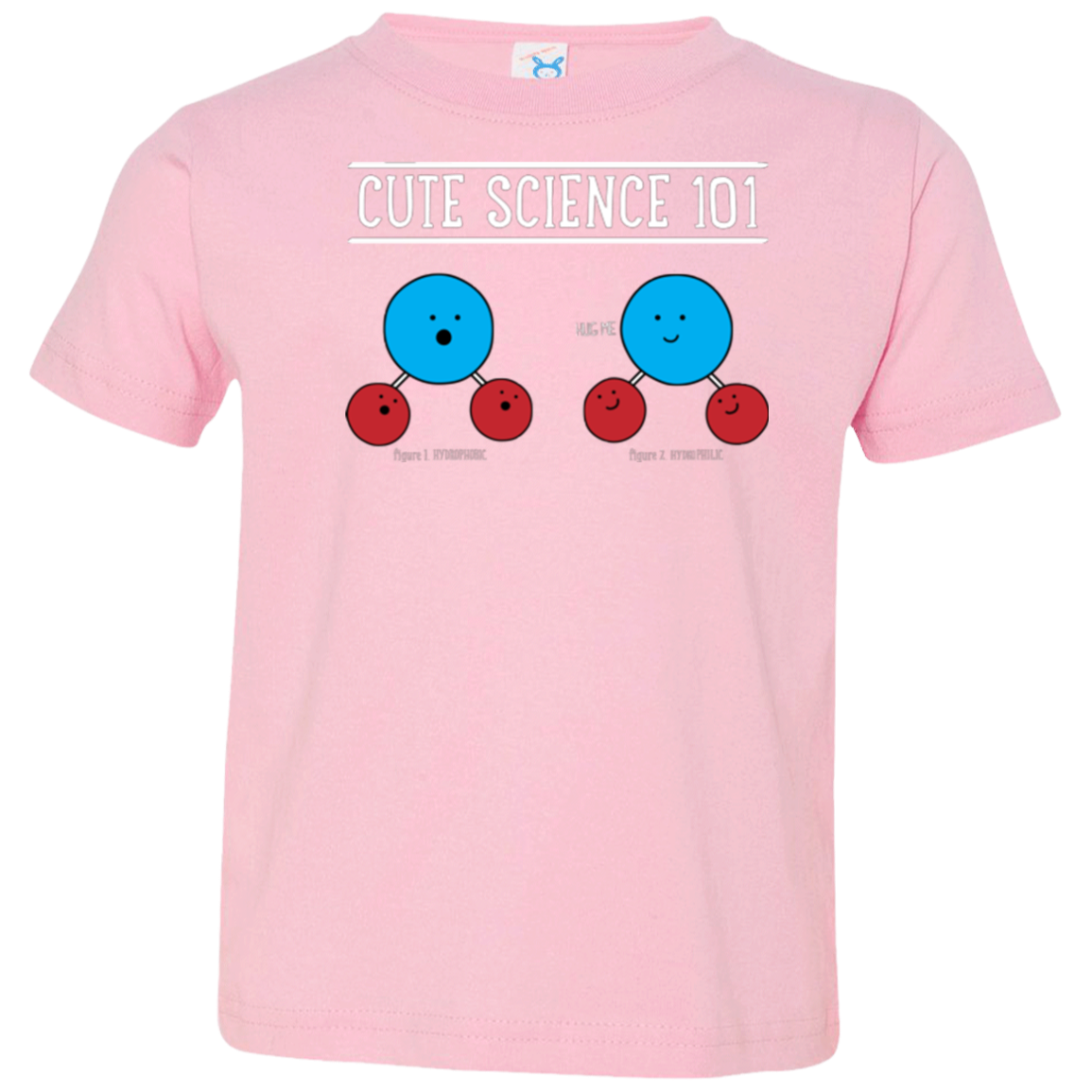 Cute Science - Hydrophobic & Hydrophillic Toddler Premium T-Shirt