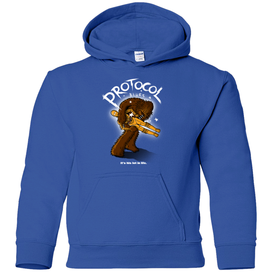 Protocol Blues Youth Hoodie