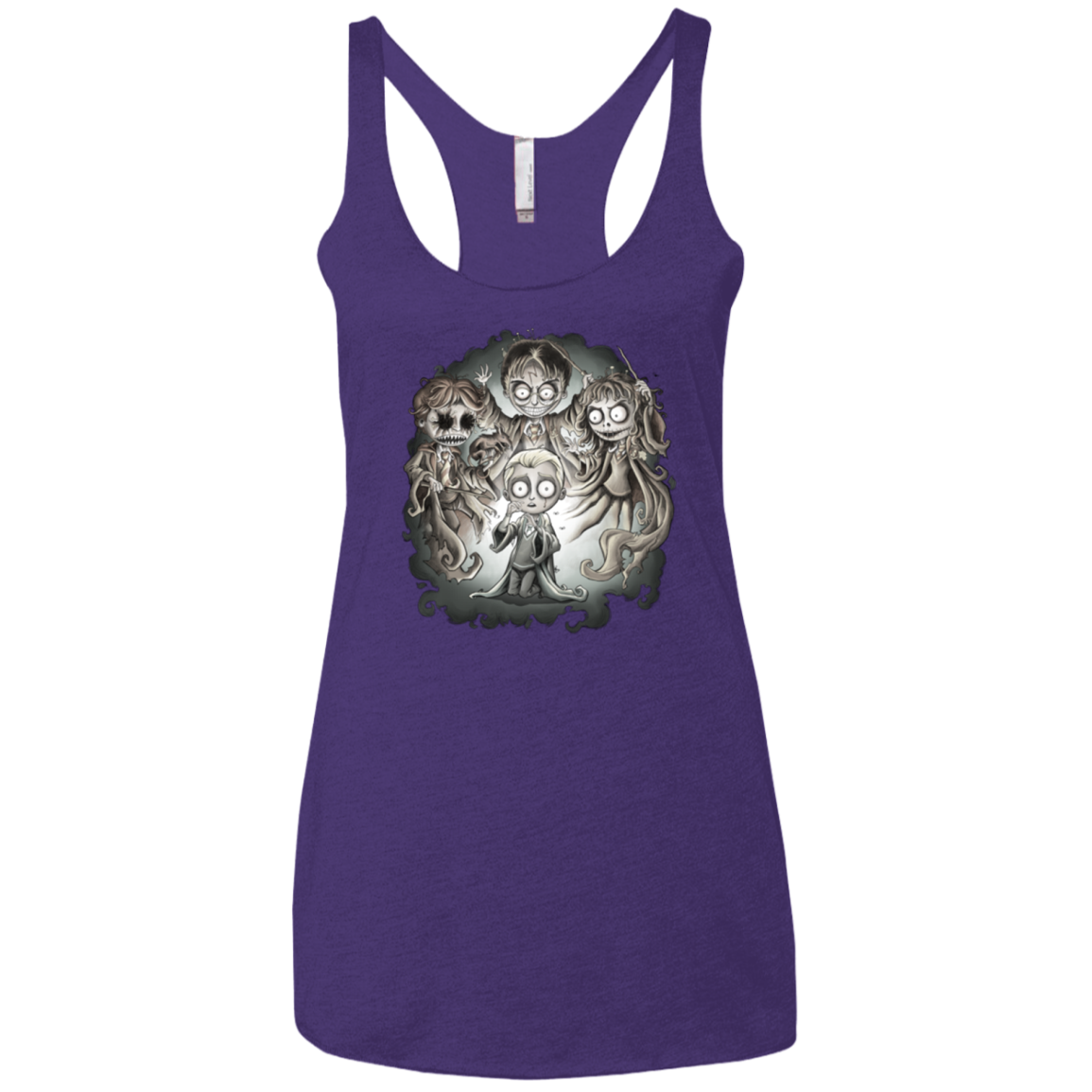 Dracos Nightmare Women's Triblend Racerback Tank