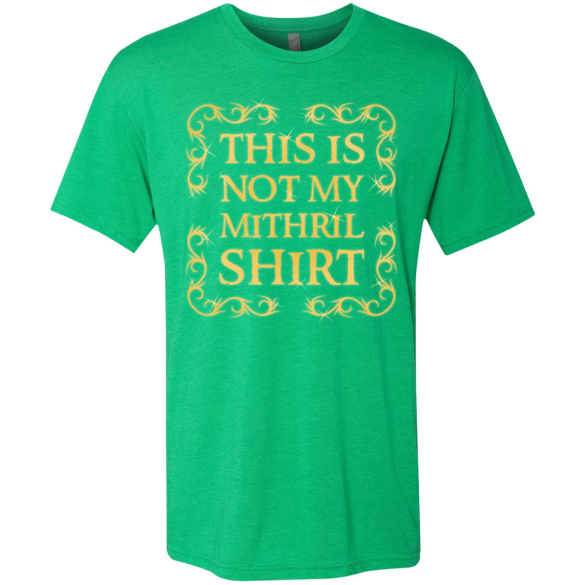Not my shirt Men's Triblend T-Shirt