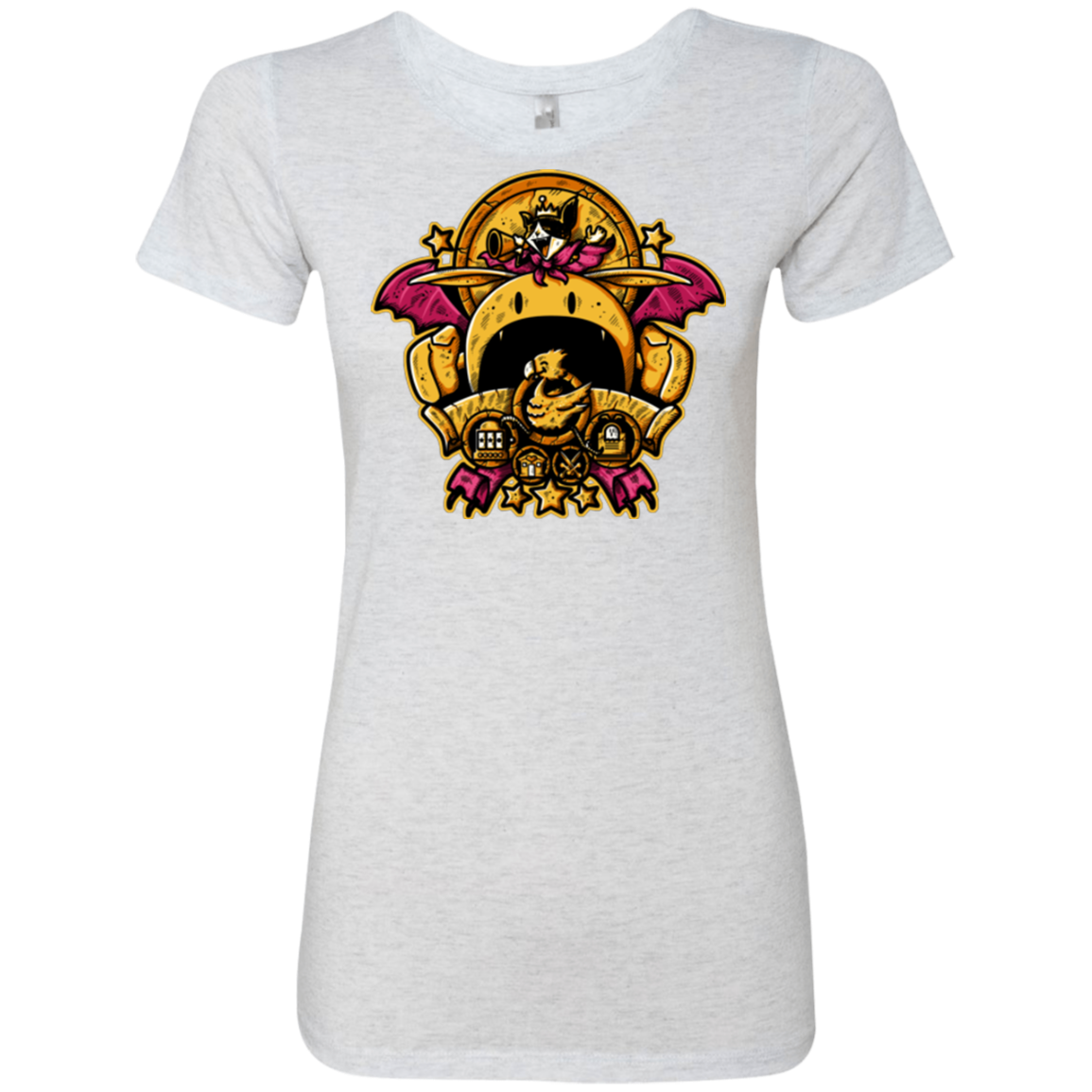 SAUCER CREST Women's Triblend T-Shirt