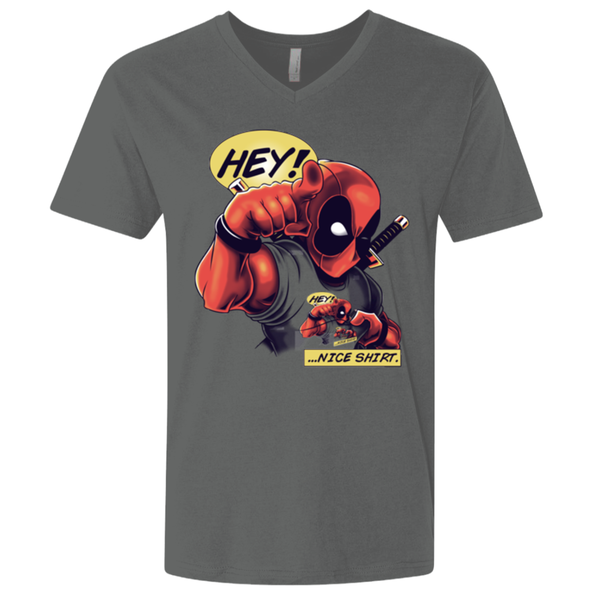 Nice Shirt Men's Premium V-Neck