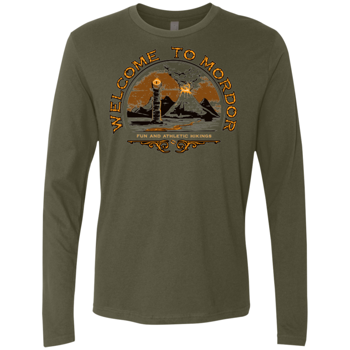 Welcome to Mordor Men's Premium Long Sleeve