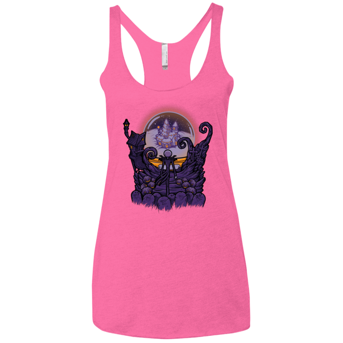 Escape From Nightmare Women's Triblend Racerback Tank