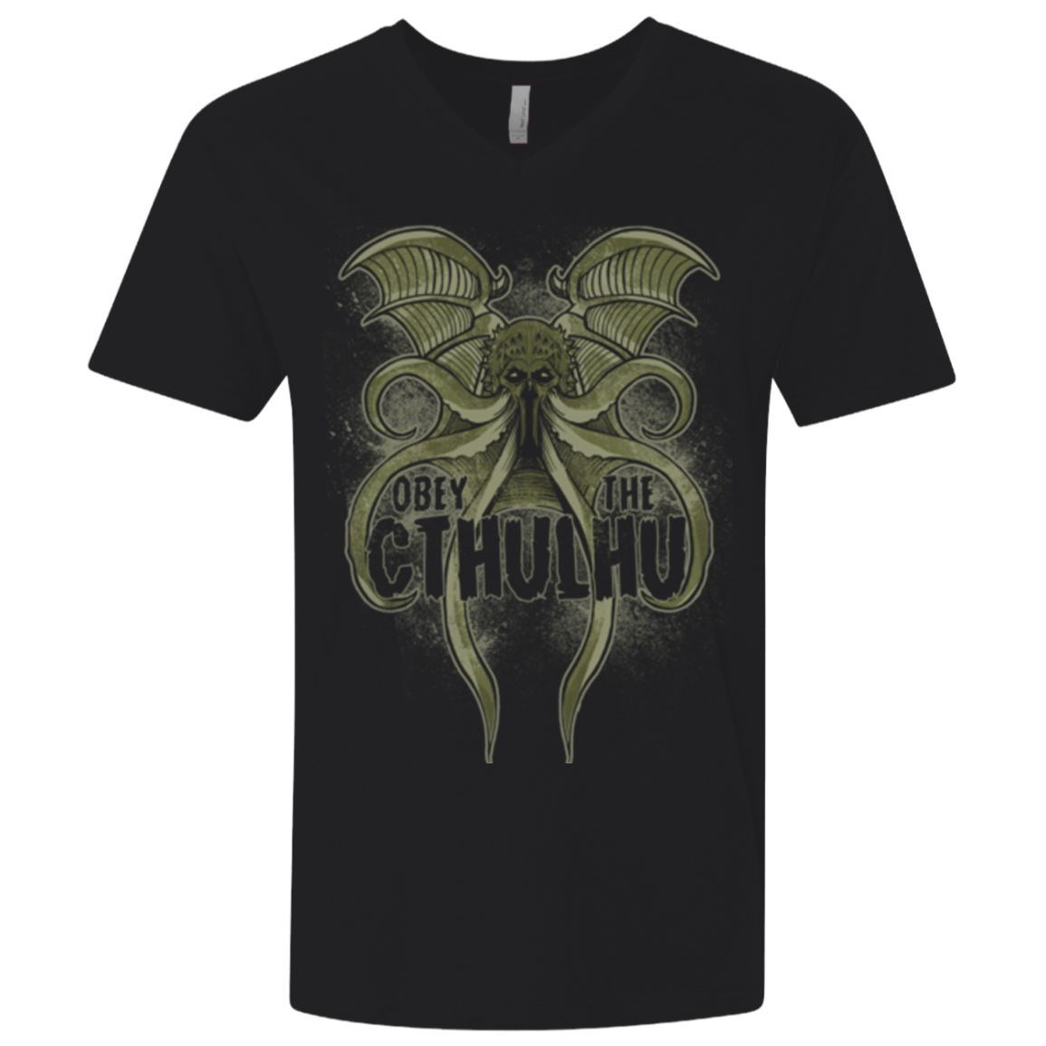 Obey the Cthulhu Men's Premium V-Neck