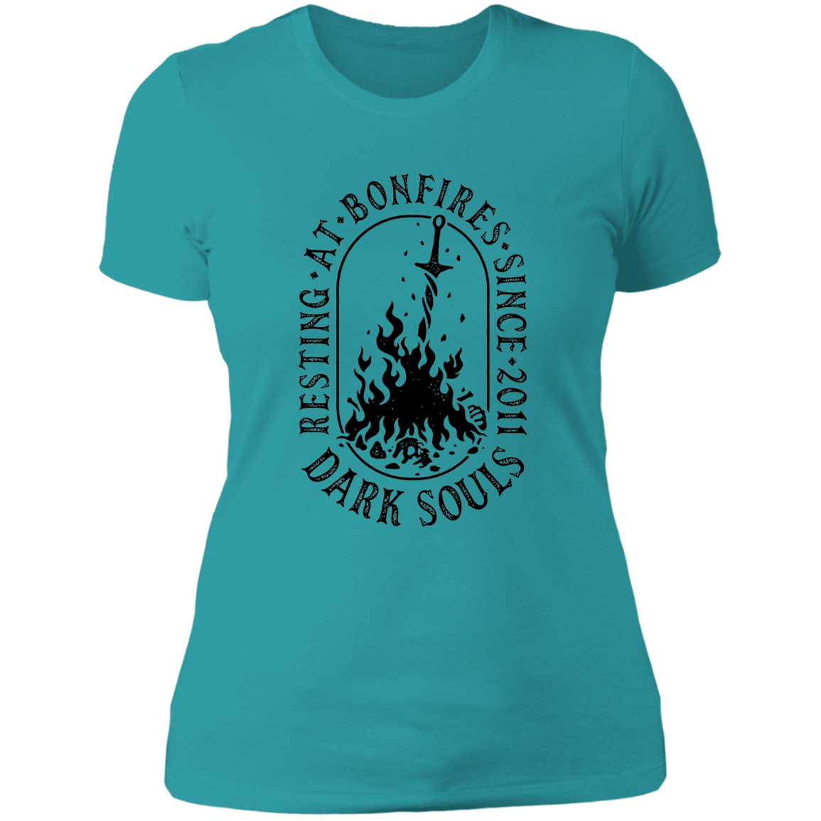 Resting at Bonfires Women's Premium T-Shirt