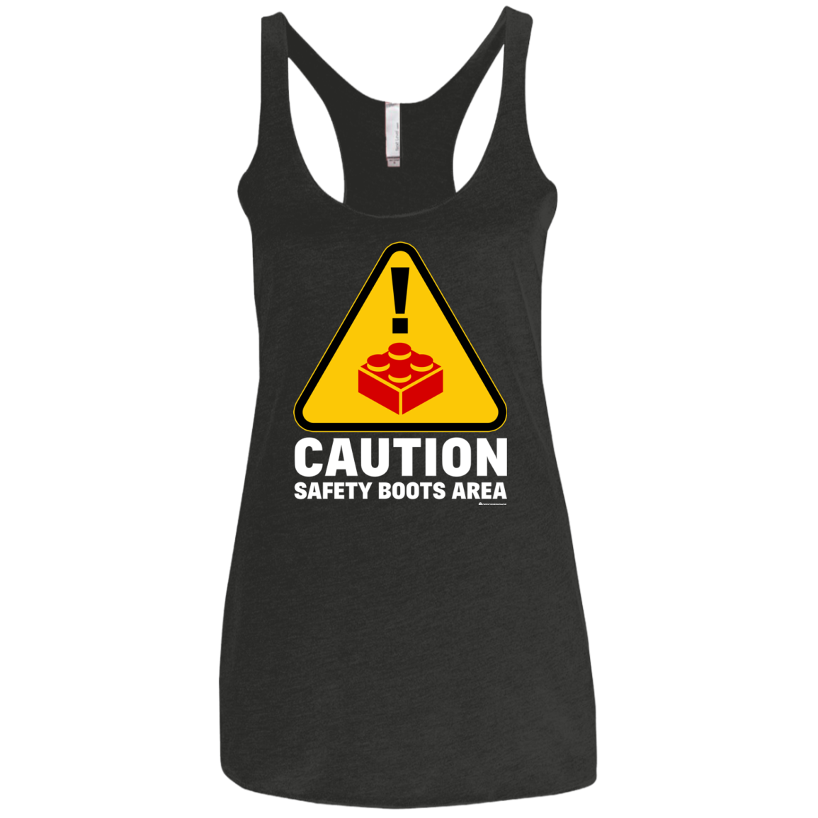 Watch Your Step Women's Triblend Racerback Tank