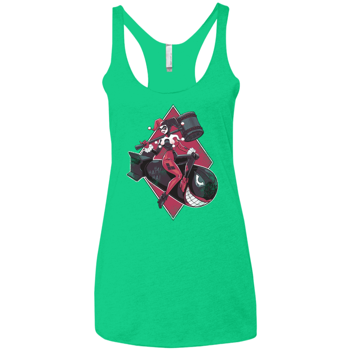 Bombs Away Women's Triblend Racerback Tank