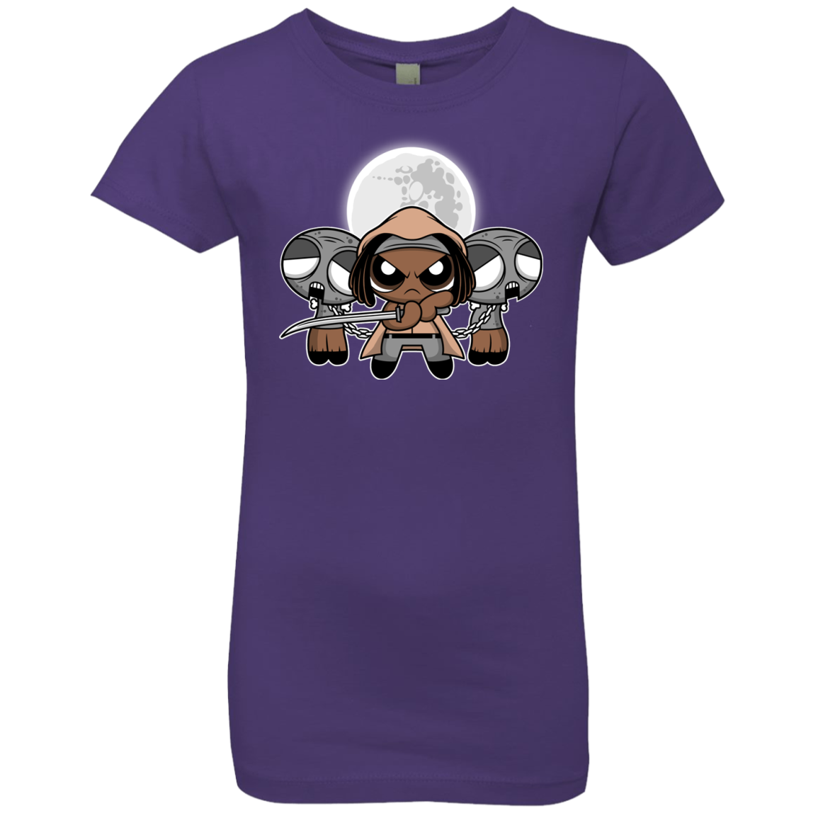 SHUFFLE AND SLICE AND NOT VERY NICE Girls Premium T-Shirt