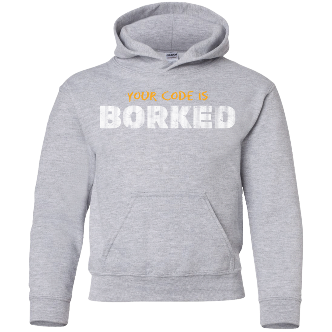 Your Code Is Borked Youth Hoodie