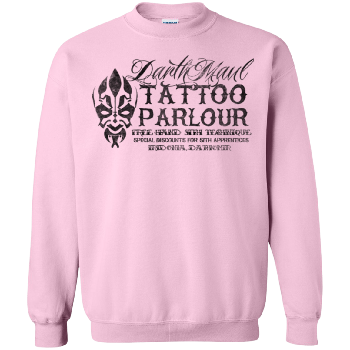 Darth Maul Tattoo Parlour Crewneck Sweatshirt
