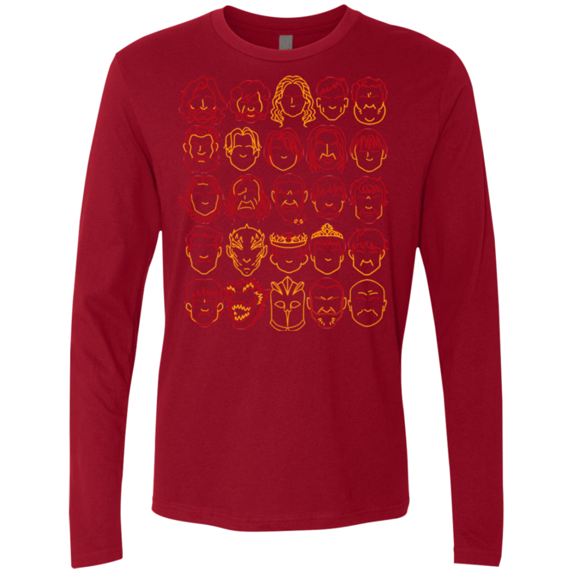 Game of Thrones Minimalism Men's Premium Long Sleeve