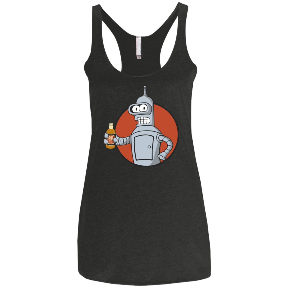 Vault bot Women's Triblend Racerback Tank