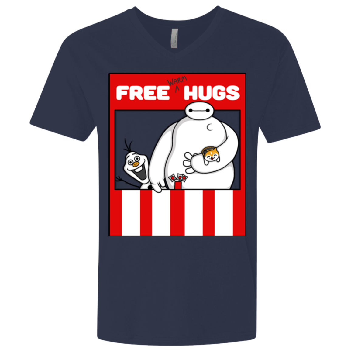 Free Hugs Men's Premium V-Neck