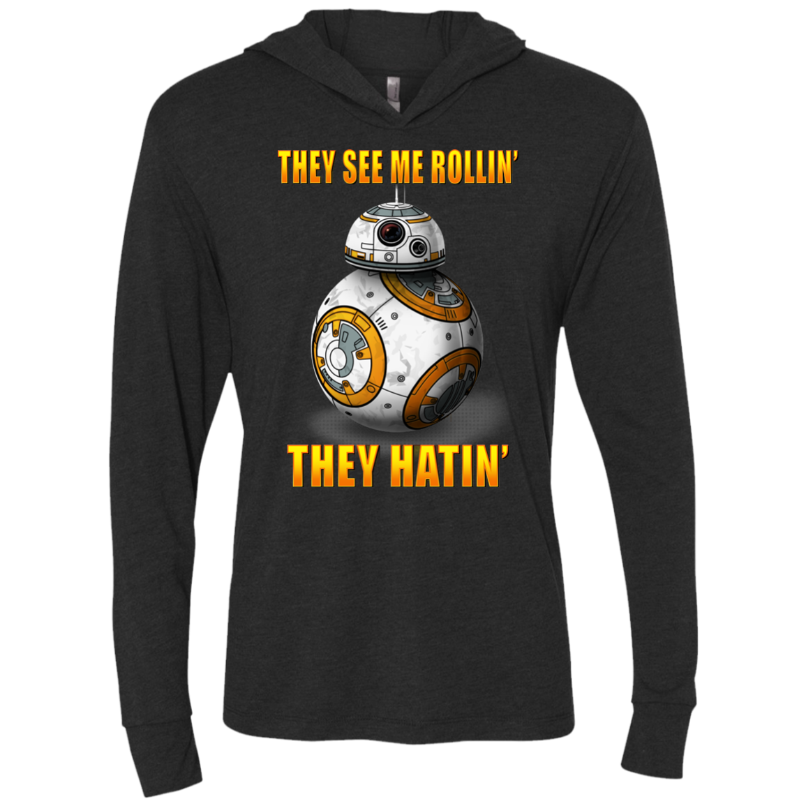 BB8TSMR Triblend Long Sleeve Hoodie Tee