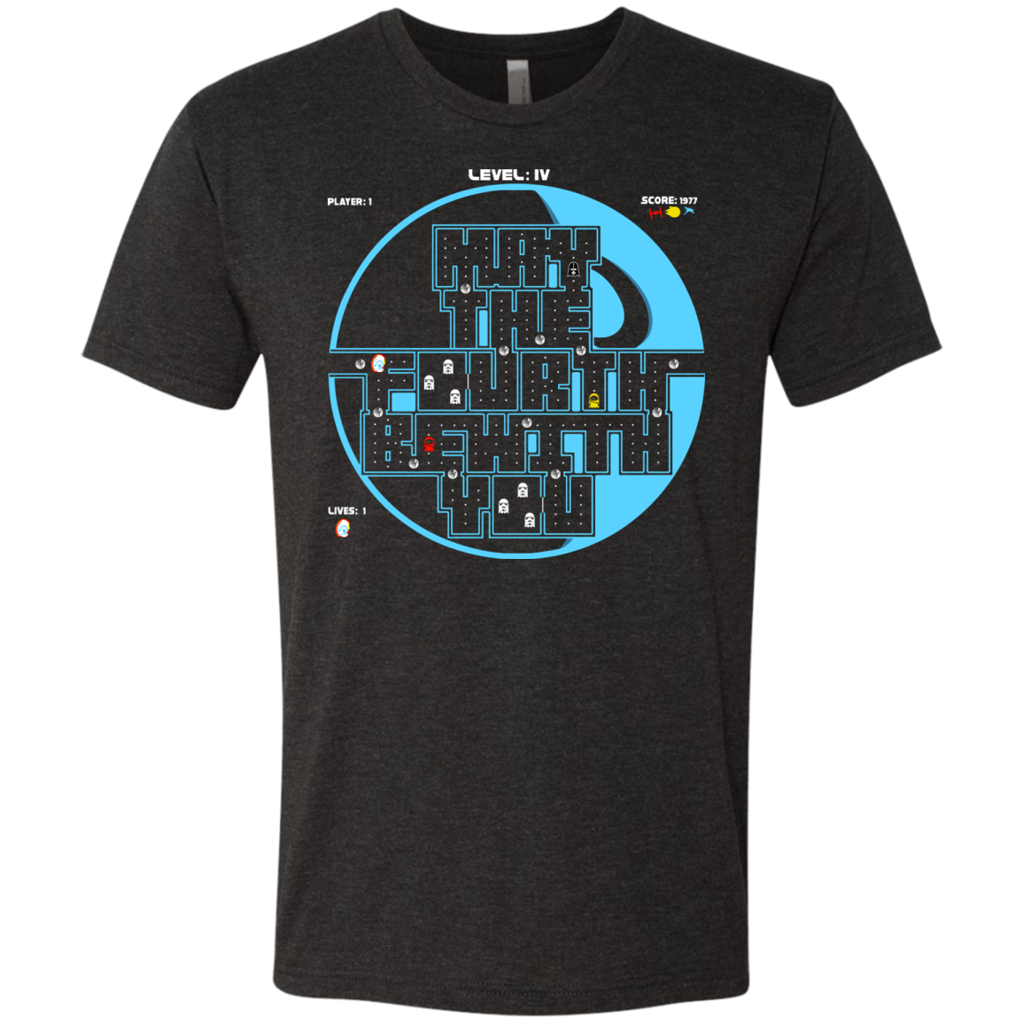 Pacman May The Fourth Men's Triblend T-Shirt